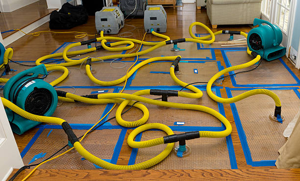 Professional Crawl Space Water Removal technician working in Spencer, NC